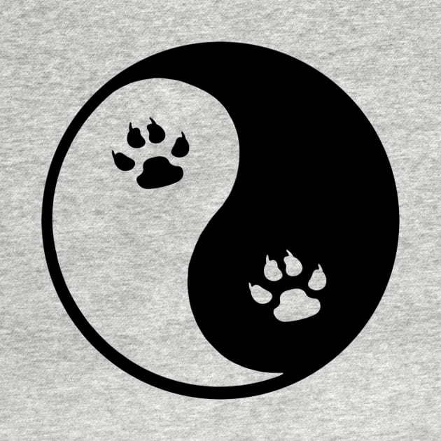 yin and yang symbol by warsitowarso